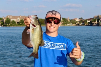 One of the youngest semi-professional tournament anglers, The Rod Glove is proud to sponsor Keegan Stroud
