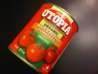A (canned) tomato utopia