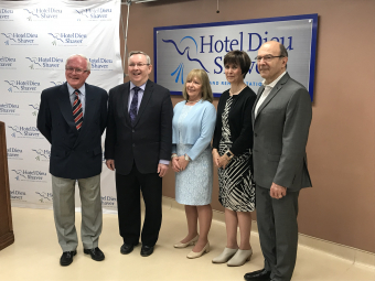 MPP Bradley Announces $500,000 for Hotel Dieu Shaver Planning Grant