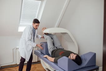 What is a bone density scan?