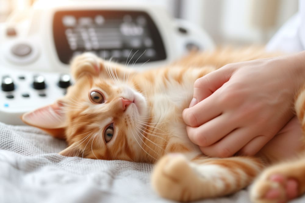 Ultrasound Examination in Cats