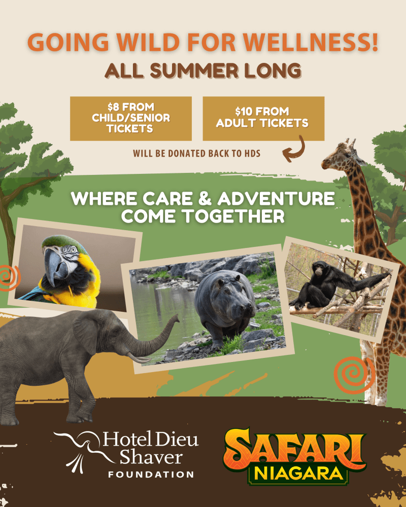 HDS Foundation & Safari Niagara are making a roaring impact!