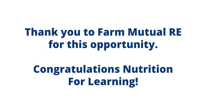 AFM Supports Nutrition for Learning Through Farm Mutual Re Philanthropic Initiative