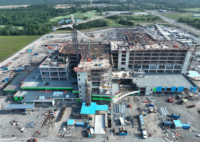 South Niagara Hospital Project Celebrates Two Years of Construction