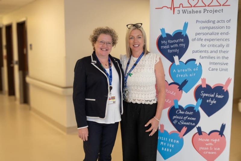 Finding light in life’s darkest moments: Granting wishes in Niagara Health’s ICU