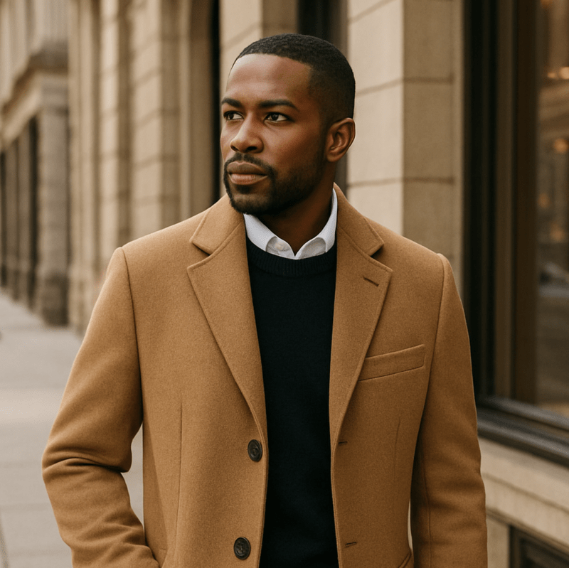 The Men's Cashmere Overcoat for Fall & Winter