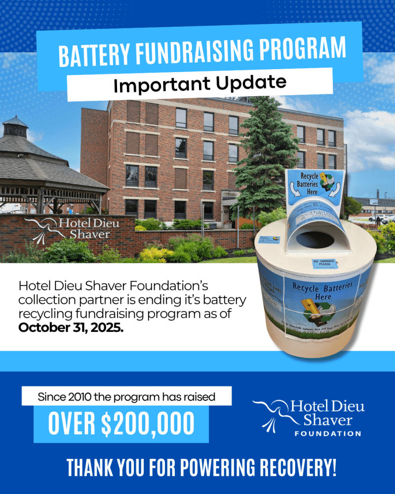 Battery Fundraising Program - Cancelled