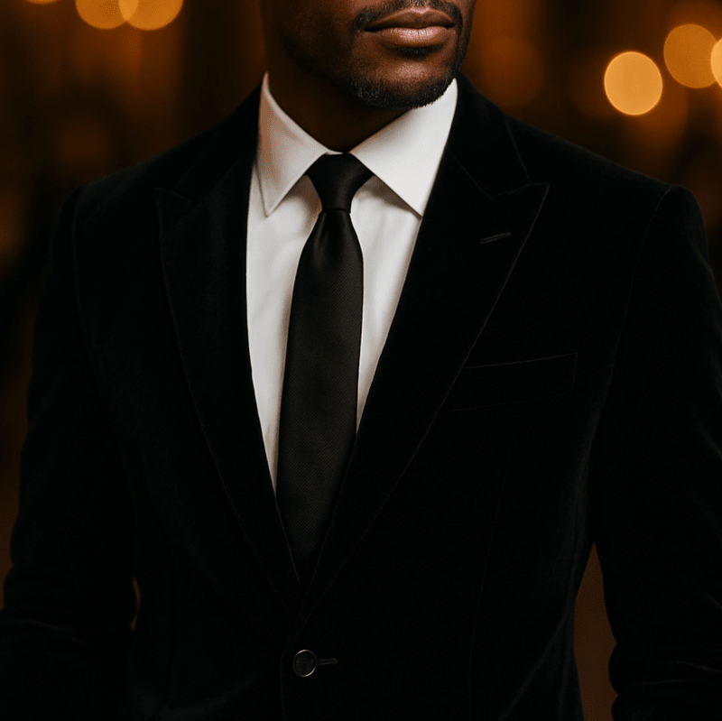 The Velvet Dinner Jacket: A Statement of Sophistication