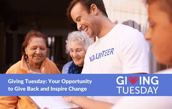 Giving Tuesday: Your Opportunity to Give Back and Inspire Change