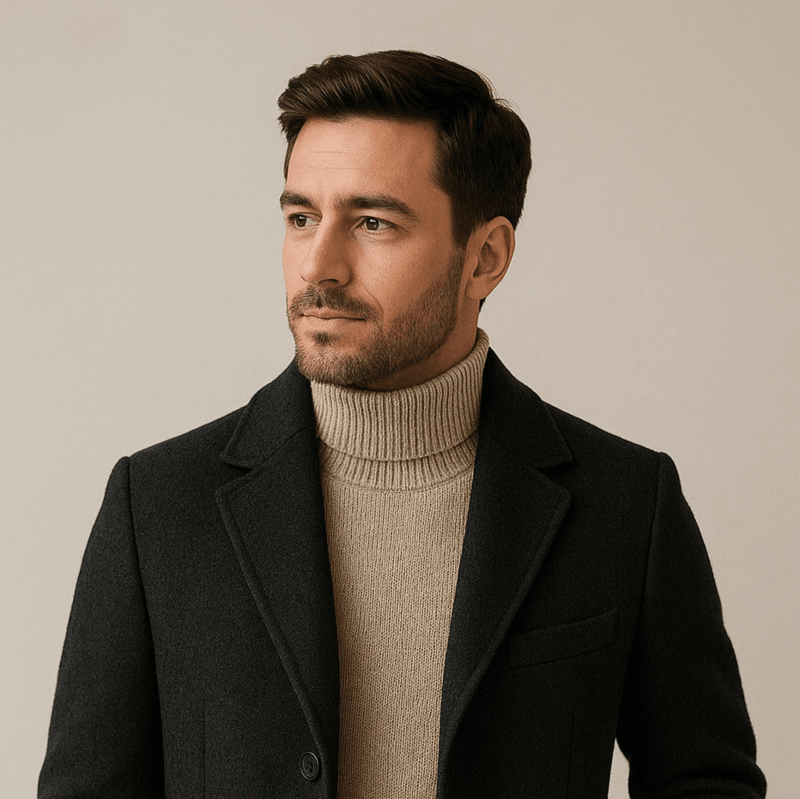 Style Tips: How Men Can Wear a Roll Neck Sweater This Winter