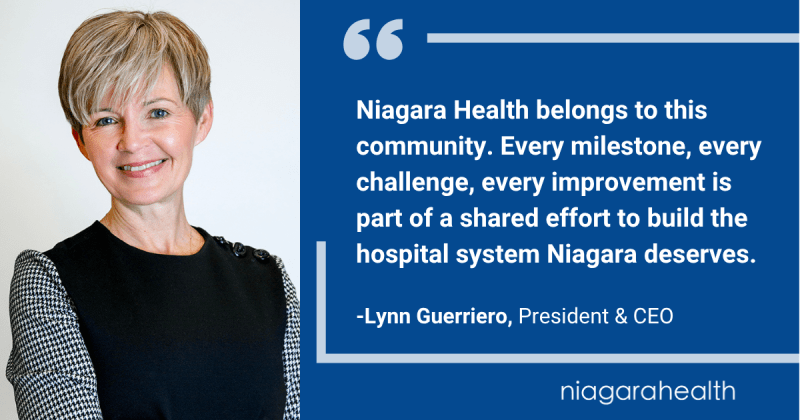 Transforming Care: Where we are and what comes next for Niagara Health