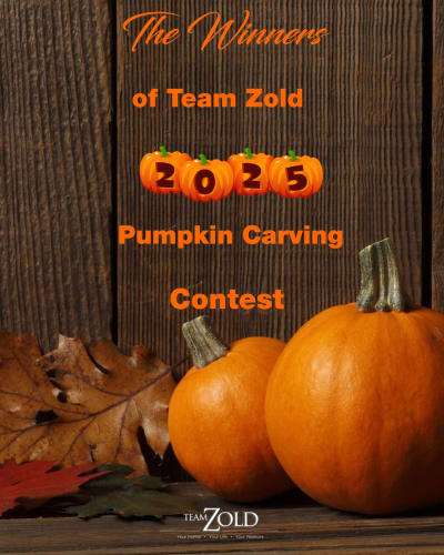 Team Zold Pumpkin Carving Contest 2025 Winners