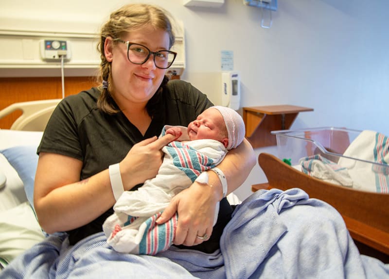 Oh boy! Baby Rory rings in the New Year at Niagara Health