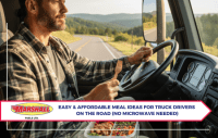 Easy & Affordable Meal Ideas for Truck Drivers on the Road (No Microwave Needed)