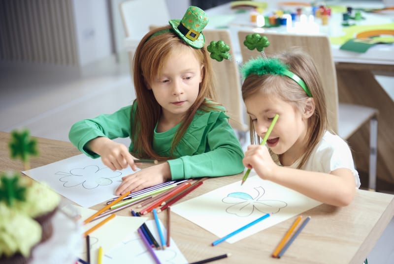 Lucky and Creative: Festive St. Patrick’s Day Colouring Pages to Enjoy