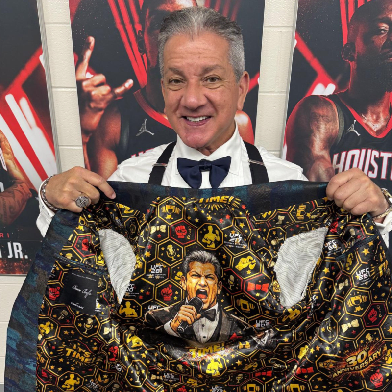 The Voice of the Octagon: King & Bay Honours Bruce Buffer's 30-Year Legacy