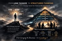 From Lone Thinker to Structured Thinking