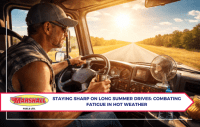 Staying Sharp on Long Summer Drives: Combating Fatigue in Hot Weather