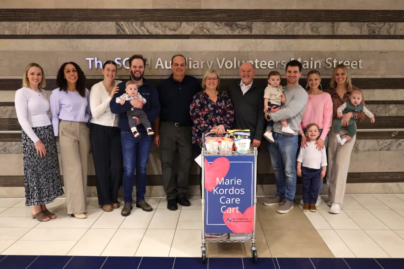 ‘Legacy of kindness’: Care cart named after late volunteer is making the rounds at the Marotta Family Hospital