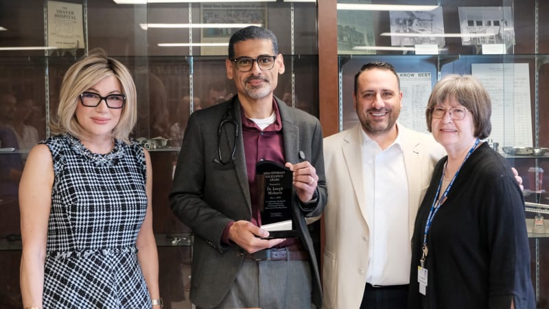 Dr. Joseph Michaels Receives 2026 RHSJ Physician Excellence Award