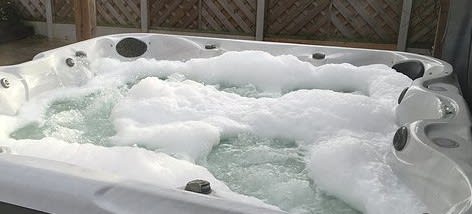 Troubleshooting Your Spa: Foamy Water – Niagara Hot Tubs