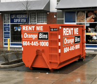 How to Choose the Right Bin Size | Orange Bins Metro Vancouver