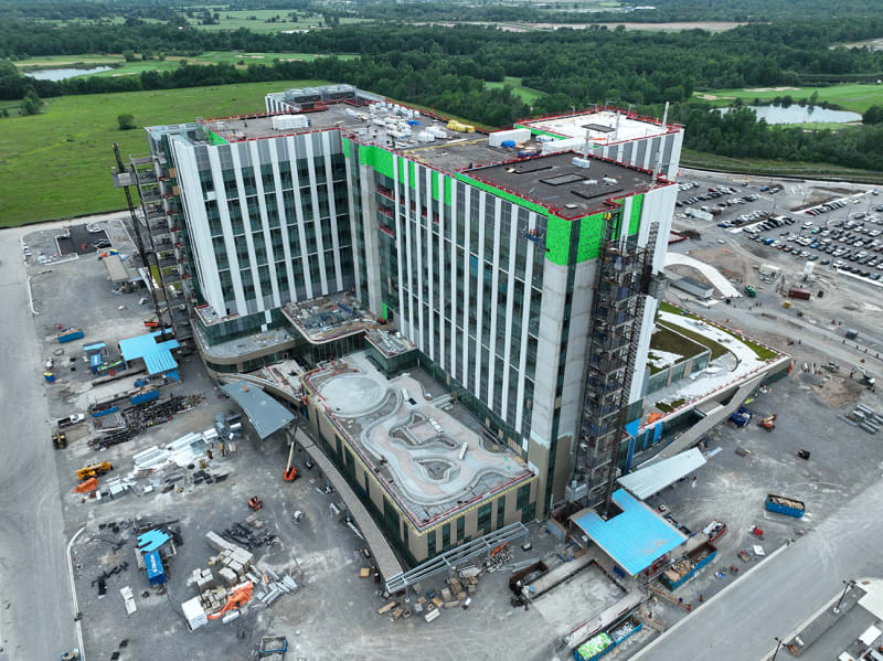 South Niagara Hospital marks three years of construction progress