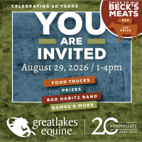 You're Invited to Celebrate 20 Years of Great Lakes Equine!