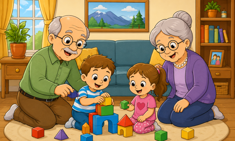 Printable Colouring Pages: The Perfect Gift and Present for Grandparents