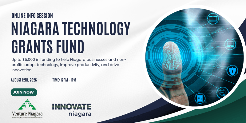 <span aria-hidden='true' class='fa fa-calendar'></span> Niagara Technology Grants Fund Information Session
