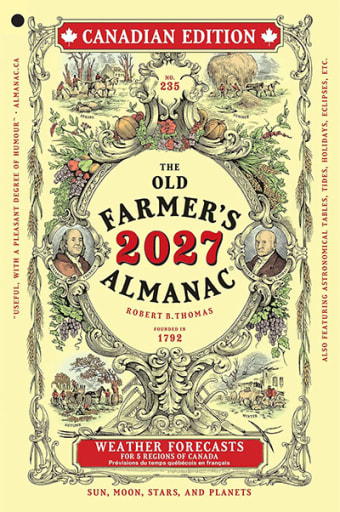  235 Years and Going Strong: New Edition of The Old Farmer’s Almanac Canadian Edition 