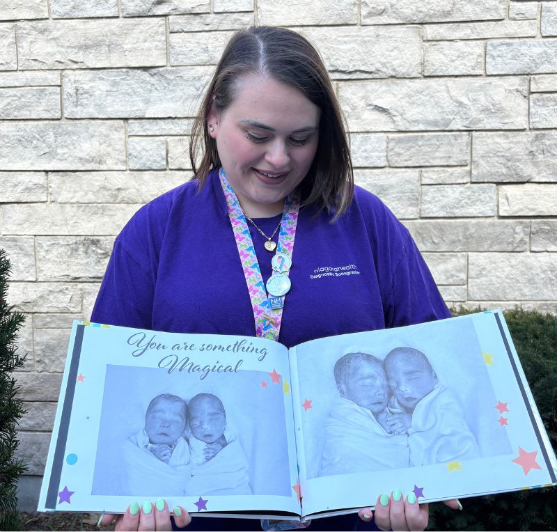 Don’t be afraid to say their names: Niagara Health cardiac sonographer breaks the silence around pregnancy and infant loss