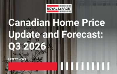 Royal LePage's Q3 2026 Home Price Update and Market Forecast: Canadian housing prices remain flat in third quarter