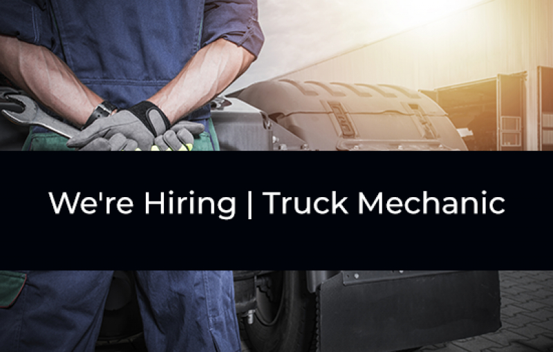 We're Hiring Truck Mechanic Marshall Fuels & Truck Repair Ontario
