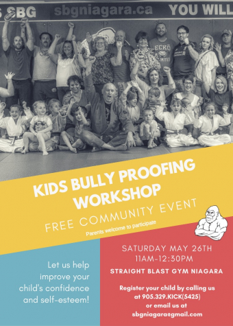 FREE Kids Bully Proofing Workshop At SBG Niagara