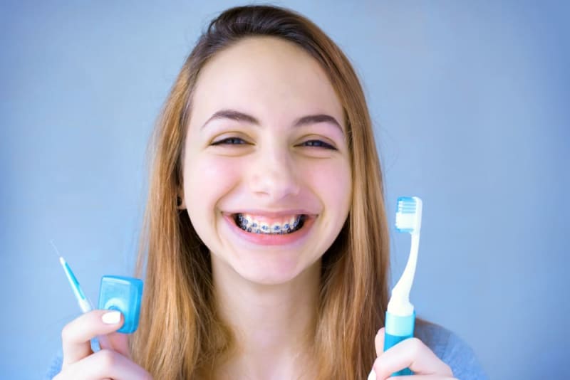 Brushing with Braces Vancouver Orthodontists